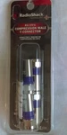 Radioshack Compression Male F-connector For RG-59/U 278-035. Fixed Price $8.00.