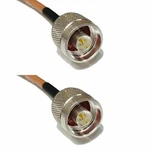 RG142 1-15' N Type Male To Straight Rf Pigtail Cable Usa Assembled. Fixed Price $26.39.