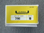 Pack Of 10 Pcs Cinch 12-141 Panel Mount Barrier Electrical Terminal Block Row. Fixed Price $71.40.