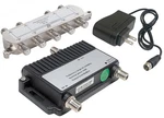 8-PORT Catv Active Rf Splitter Coax Combiner Combo Pack With 14DB Booster. Fixed Price $45.00.