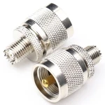 Uhf Mini Female Connectors 2PACKS Coaxial Adapter 50 Ohm Pure Brass. Fixed Price $19.15.