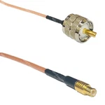 RG316 PL259 Uhf Male To Mcx Rf Cable Rapid-ship Lot. Fixed Price $8.74.