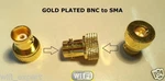 Fully Gold Plated Sma Jack Bnc Female Plug Rf Adapter Connector Usa. Fixed Price $5.74.