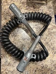 Semi Truck 7-WAY Coiled Trailer Cord Pigtail Sae J560 12 Tractor Cable. Fixed Price $49.99.