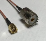 Sma To Uhf Female RG316 Coaxial Cable High Quality Usa Pick Your Length. Fixed Price $26.95.