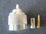 (2 Lot) Amphenol Connector 82-5375RFX Mil Clamp Male Plug 50 RG58,141. Fixed Price $10.95.