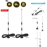 Dual Band Vhf Uhf 136-174MHZ 400-470MHZ Ham Radio Antenna 2 Pack Handheld Two.... Fixed Price $32.39.