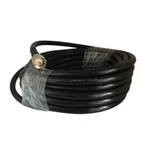 25' LMR-400 Coax Cable Assembly W/ PL-259 Connectors. Usa Made Free Shipping. Fixed Price $45.00.