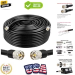 Xrds 200FT Kmr 400 Uhf Coaxial Cable PL-259 Male Low Loss 50 Ohm Cb .... Fixed Price $266.39.