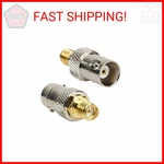 Dht Electronics 2PCS Rf Coaxial Adapter Sma Female To Bnc. Fixed Price $8.94.