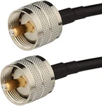 150CM 4.9 Ft Uhf Male PL259 To RG58 Digital Coax Cable For Ham Cb. Fixed Price $13.71.