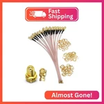 Tuolnk Sma To Ipx Female U.fl MHF1 Rf Coax Adapter RG178 Pigtail Cabl. Fixed Price $15.57.
