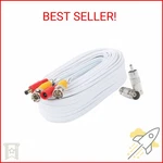 Postta Bnc Video Power Cable 30 Feet Pre-made All-in-one Security Camera. Fixed Price $14.09.