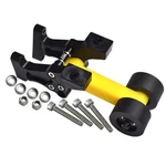 New Gpm Special Material Rear Wing Mount With Wheelie Set Black For 1/8 Traxxas. Fixed Price $61.90.