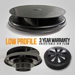Wind Driven Black Van Roof Vent Rotating Spinning Fan Vehicle Air 4X4 Rotary. Fixed Price $60.48.