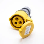 Elecbee Cee Industrial Connector 16A Pin 110V-130V 2P+E 4H IP44 IEC60309 Fe.... Fixed Price $32.57.