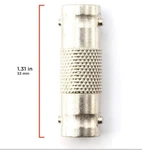 Odiysurveil Cctv Lot Of 10 Female Barrel Coupler Connector Security Camera. Fixed Price $12.00.