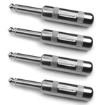 4-PCS Switchcraft 1/4" Male Cable End Audio/guitar Plug Connectors Made In Usa. Fixed Price $11.95.