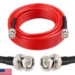 Mookeerf Bnc Male To RG8X Coaxial Cable, 50 Ohm, Ultra Low Loss. Fixed Price $46.94.