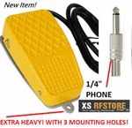 Microphone Ylw Foot Switch/ 6' Non-slip Hvy Steel For Heil CC-1XX *usa Fee Ship*. Fixed Price $49.00.