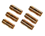 6X Sma Female Jack To Coupler - Barrel Gold Adapter Ham Radio 6PCS. Fixed Price $11.99.