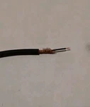 Microphone Cable Noisless Shielded 1 Cond Heavy Copper Braid Balanced Line 500FT. Fixed Price $109.99.