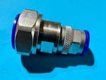 Rosenberger 53S160-S50N1 SIMN1 Adapter Plug Male PIN-7/16 Socket 8GHZ. Fixed Price $19.00.