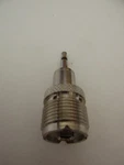 1X Uhf Female Jack To 3.5MM Plug Rf Coaxial Antenna Adapter DLS-8024 Nos. Fixed Price $8.50.