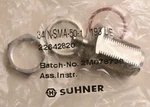 Huber+suhner 18GHZ N-female/sma-female Bulkhead Adaptor 34 N-SMA-501-1/193 Ue. Fixed Price $13.66.