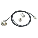 6.5' RG316 Coax Cable Extension Mini Uhf Male To PL-259 Adapter Diamond C101. Fixed Price $54.95.