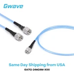 2.4MM Male To .086" Semi-flexible Coax Cable, Fep Jacket, DC-50GHZ. Fixed Price $110.00.