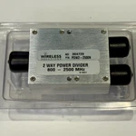 Wireless Solutions PDW2-2500N 800-2500MHZ 2-WAY Power Divider. Fixed Price $65.00.