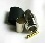 5 Pcs Female Crimp Type Rf Connectors For RG8/RG213/LMR400 & Heat Shrink Tube. Fixed Price $12.50.