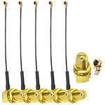 Tuolnk Sma To Ipx Coax Cable 6INCH(15CM) Female Right Angle Ufl MHF1 A.... Fixed Price $18.42.
