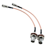 Urcianow Din 1.0/2.3 To Bnc Female RG179 Cable 6INCH/15CM, Silver. Fixed Price $13.29.