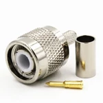 Tnc Male Plug Crimp RG58 RG142 RG400 RFC195 Connector Quick Usa Shipping. Fixed Price $7.46.