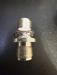 Pasternack PE9128 Rf Adapter 7/16 Din Female To Bulkhead - Used. Fixed Price $30.00.