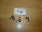 LOT/3 Right Angle Bnc To Female Coax ADAPTER,AIM8150=,NOS. Fixed Price $11.99.