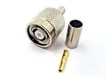 10PCS Rf Connector Tnc Male Crimp Reverse Polarity Delrin Insulation Lmr 195. Fixed Price $16.75.