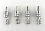 Switchcraft 3501MC Rca Phono Plug, Set Of 4 - New Old Stock, Free Ship. Fixed Price $15.00.