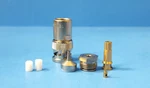 1PC-RF Twinaxial-bnc Coaxial Connector, PL75-49, Trompeter, Crimp Terminal, Male. Fixed Price $35.00.