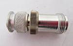 New Huber Suhner Adapter Bnc Plug (m) To Jack (f) TNC-N-50-1/133 Ue. Fixed Price $19.95.
