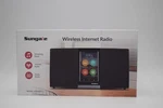 Sungale 3RD Gen. Wi-fi Internet Radio With Touch Screen, Black. Fixed Price $139.99.