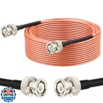 Mookeerf RG316 Bnc Male To Cable - 25FT 50 Ohm For. Fixed Price $44.99.