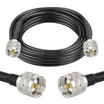 RG58 Coax Cb Cable 10FT, 50 Ohm With PL-259 Uhf Male Connectors Flexible & .... Fixed Price $25.94.