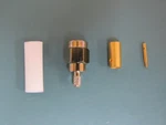 Pasternack PE4402 Qty Of Per Lot Sma Male Connector Solder Attachment For RG1. Fixed Price $65.00.