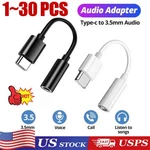 Usb-c Type To 3.5MM Aux Headphone Jack Adapter Lot For Iphone 16/ANDROID. Fixed Price $24.34.