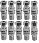 10 Lot Kalibur CB6 SO239 Stud Mount W/ Brass Insert Radio Antenna 3/8"X24. Fixed Price $73.95.