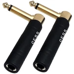 Cncess CESS190 Guitar Plug Adapter Right Angle 1/4 Inch Ts Female To. Fixed Price $14.35.