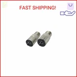 Uxcell 2PCS Antenna Catv Fm Pal Female To Jack Rf Coax Adapter. Fixed Price $8.93.